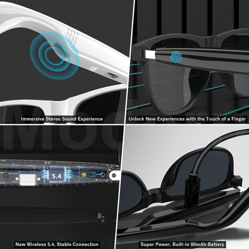 AI Translation Glasses Factory - OEM SG-23 Pro HiFi