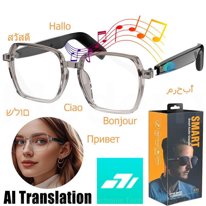 AI Translation Glasses Factory - OEM SG-22 Pro Anti-blue