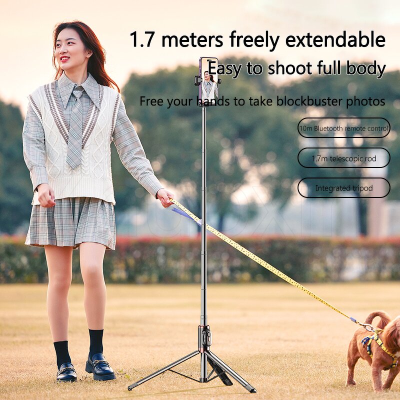 Selfie Stick Factory - OEM 1.7m Tripod with Remote