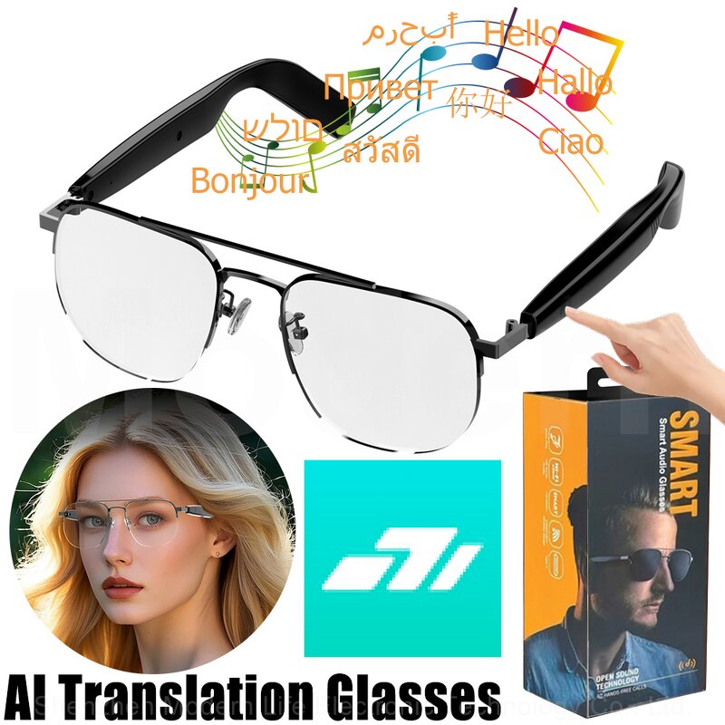 AI Translation Glasses Factory - OEM SG-15 Pro Blue Light