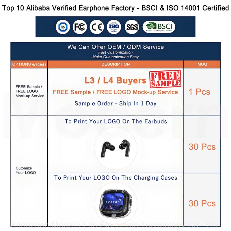 Transparent Earphones Factory - OEM Air Max Full Color