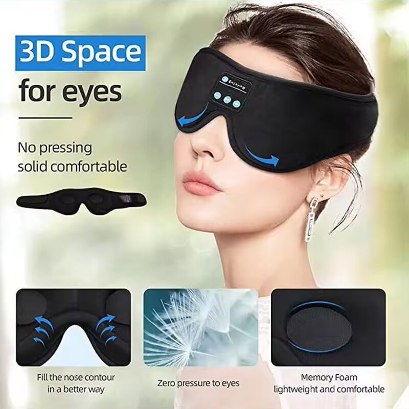 Sleep Mask Headphones Factory - OEM 3D Music Super