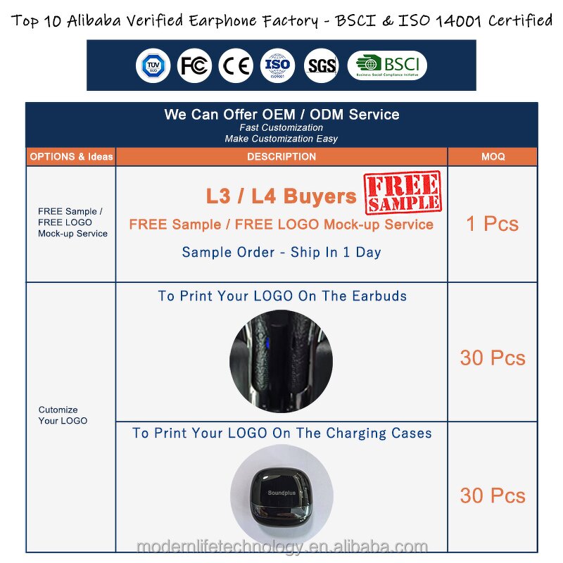 Noise Cancelling Earbuds Factory - OEM DX-19 Mirror HD