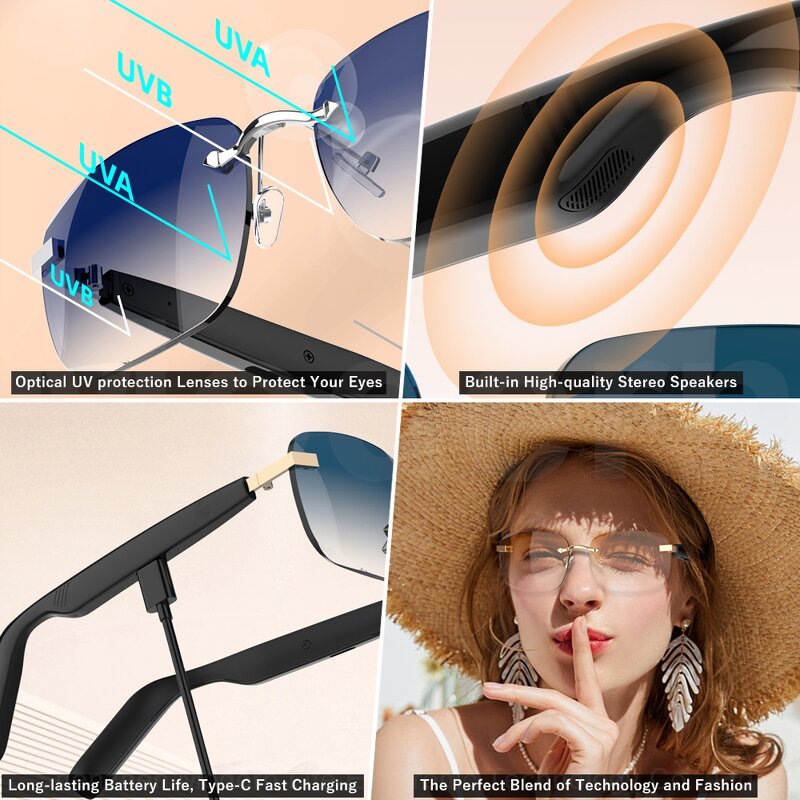 AI Translation Glasses Factory - OEM SG-25 Pro Gradient