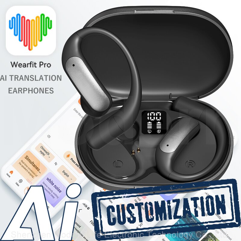 AI Translator Earphones Factory - OEM M127 Ultra-thin Ear