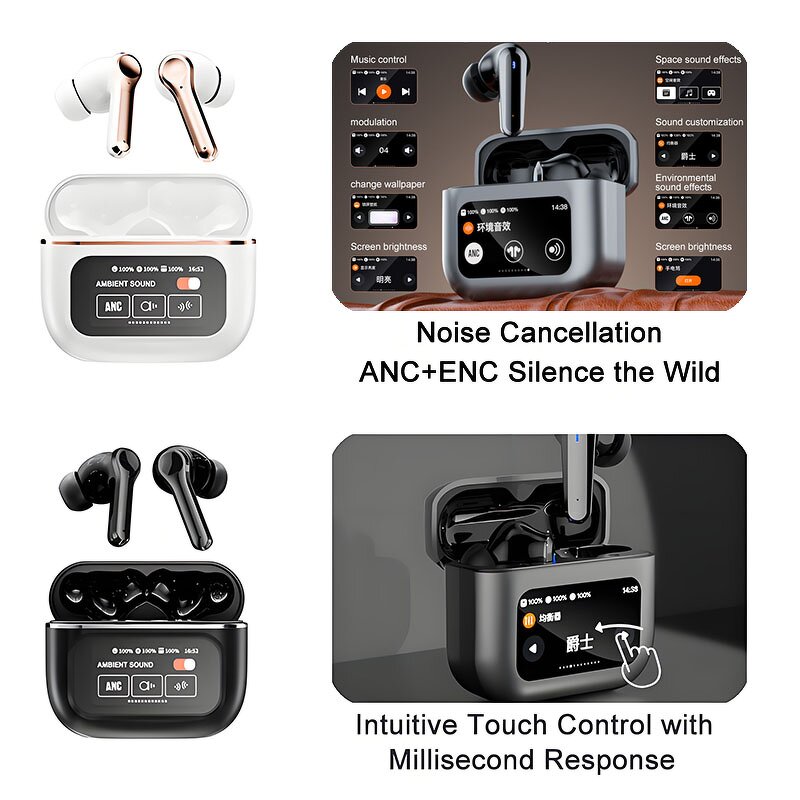 ANC Earbuds Factory - OEM YX30 Dual Noise