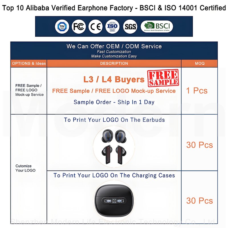 Couple Earphones Factory - OEM M56 TWS ENC Noise