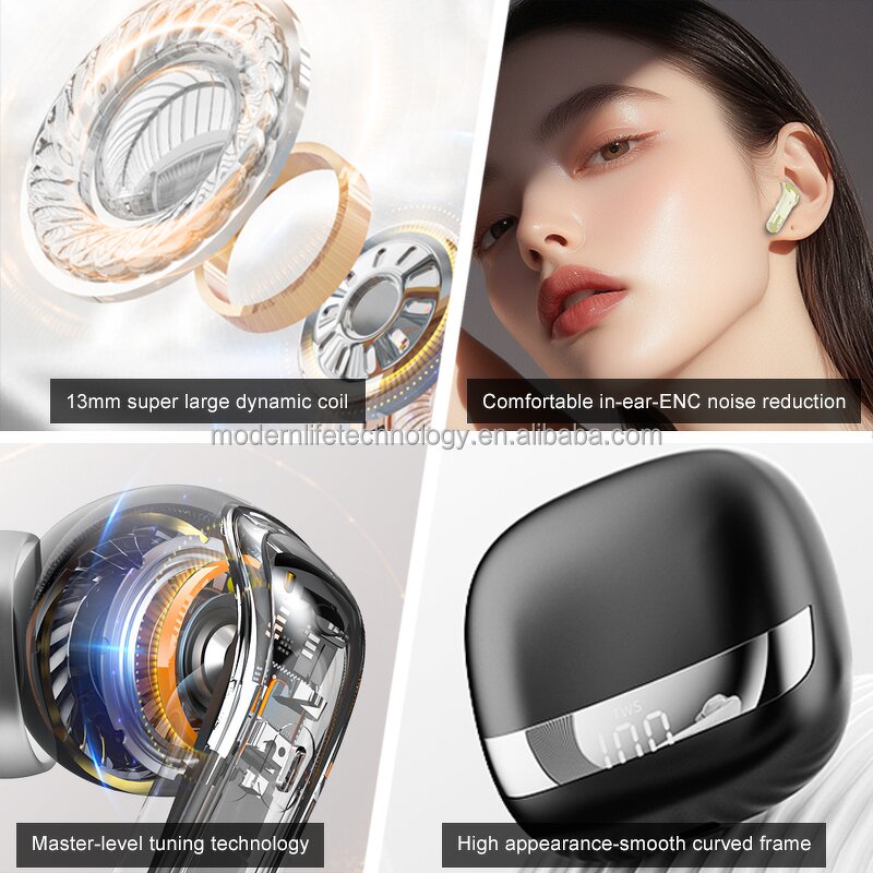 Noise Cancelling Earbuds Factory - OEM DX-19 Mirror HD