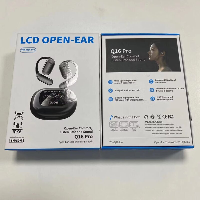 AI Sports Earphones Factory - OEM YYK-Q16 Pro OWS