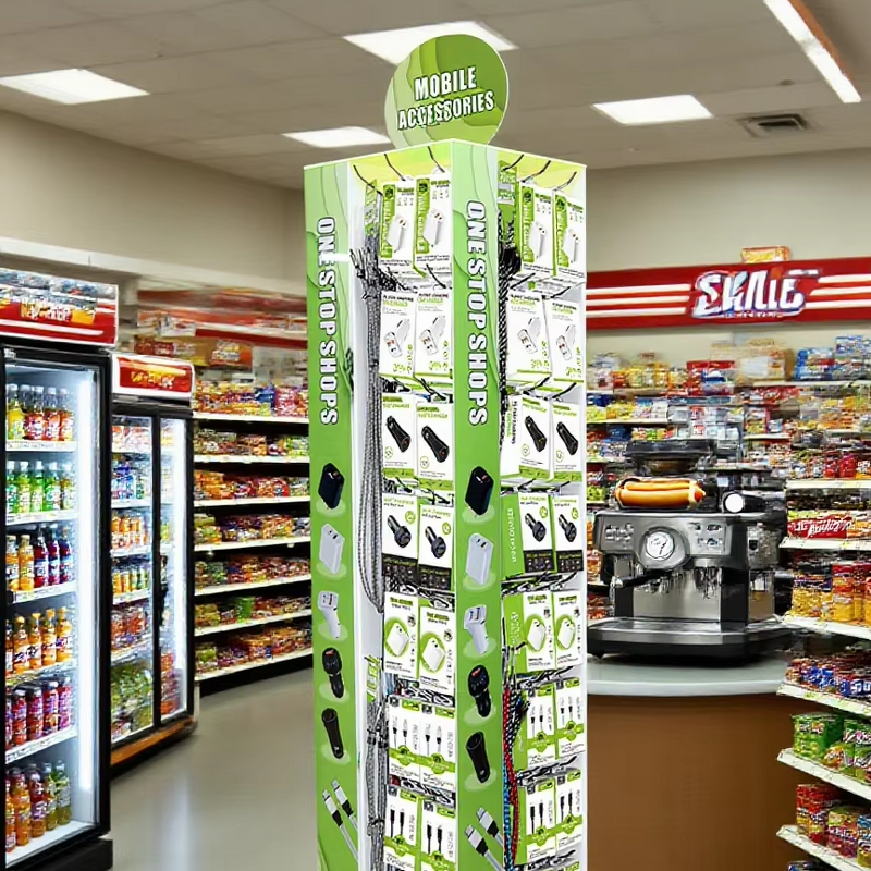 Floor Display Racks Factory - OEM DDP to USA Gas