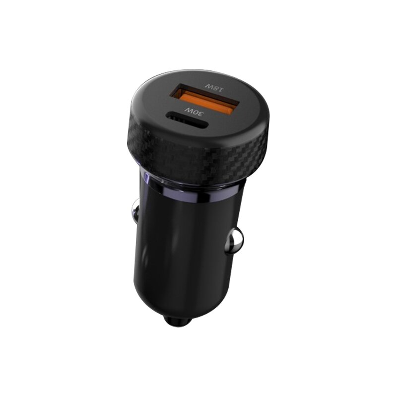 Car Charger Factory - OEM 2025 Dual Port PD QC3.0