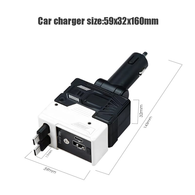 Electric Car Charger Factory - OEM 4 in 1 60W