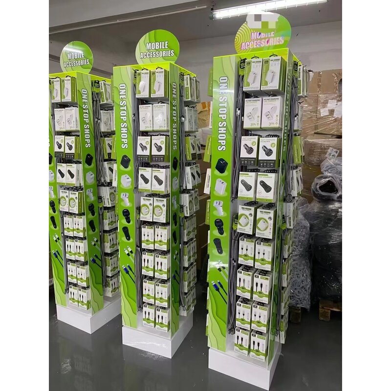 Floor Standing Display Factory - OEM Rotation Acrylic