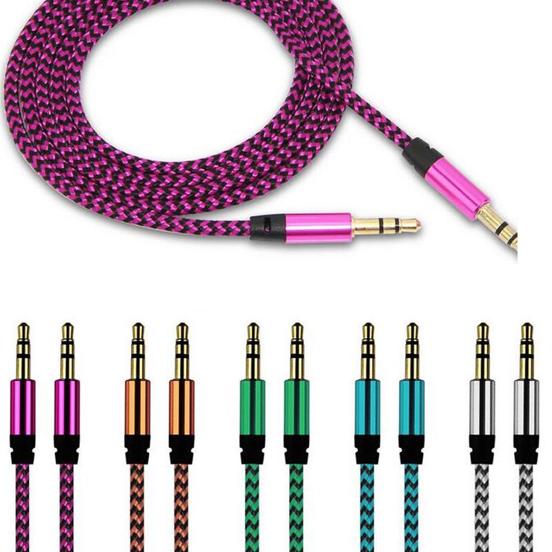 Headphone Cable Factory - OEM Nylon Braided 1m