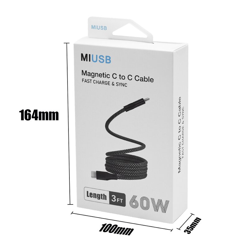 USB Cable Factory - OEM 1M 60W Strong Magnetic