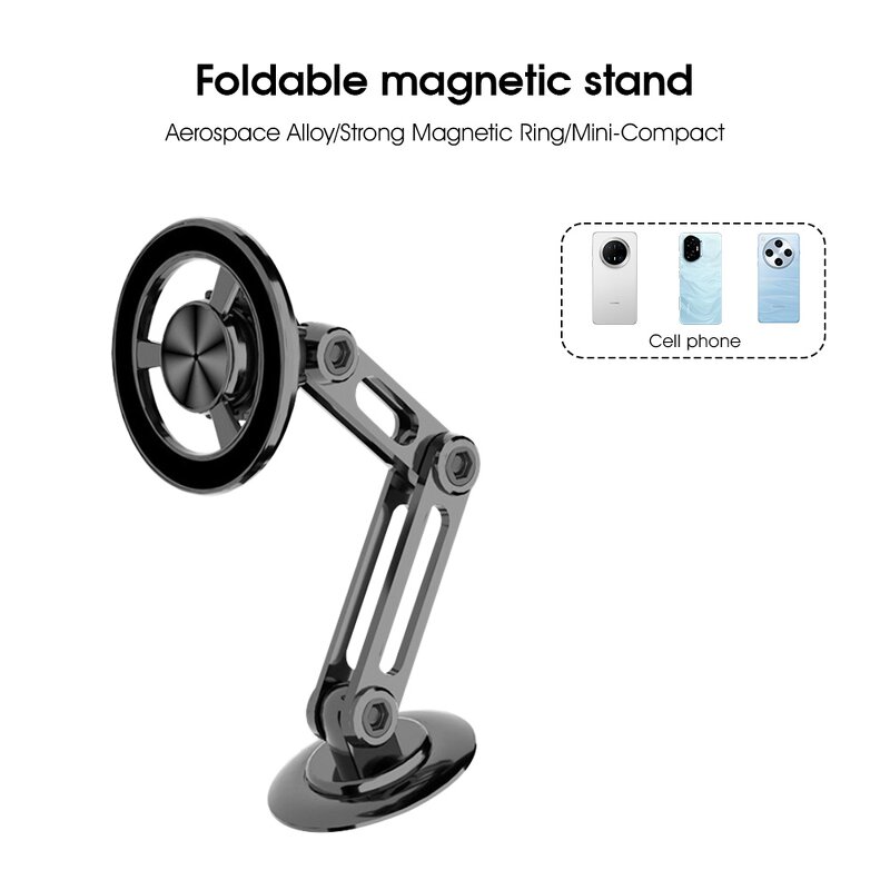 Magnetic Car Mount Factory - OEM Strong 360° Rotation