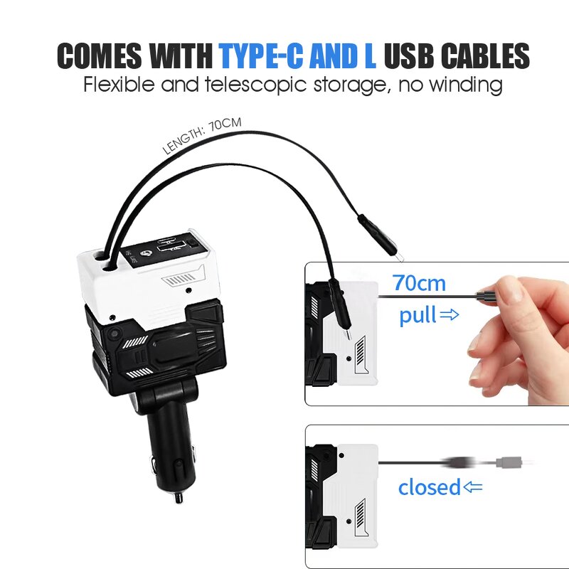 Car Charger Factory - OEM 2025 Trending 4-in-1