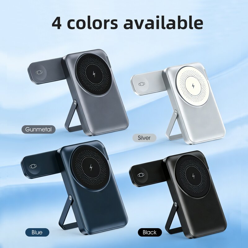 Portable Charger Factory - OEM 3 in 1 15W Wireless