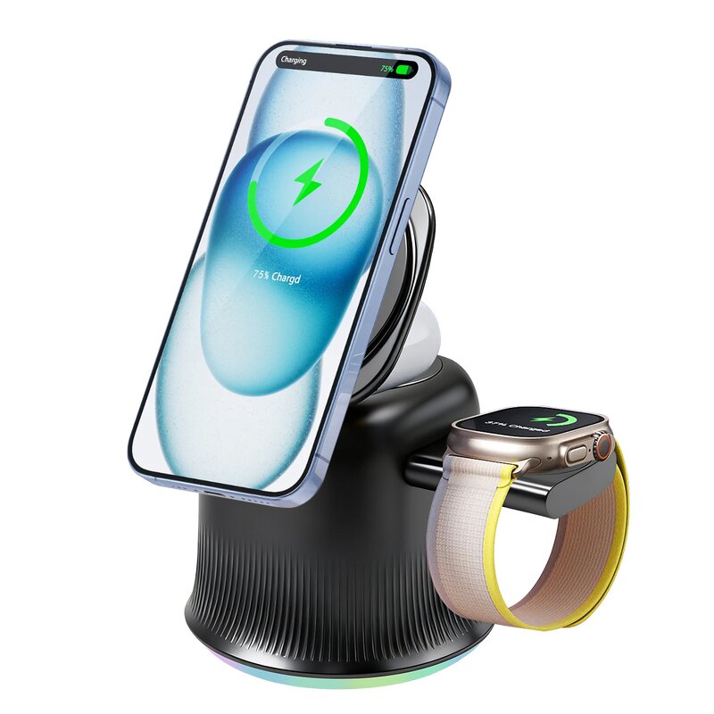 Wireless Charger Factory - OEM OEM Logo 3 in 1 15W