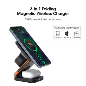 Wireless Charging Station Factory - OEM 2027 3 in 1