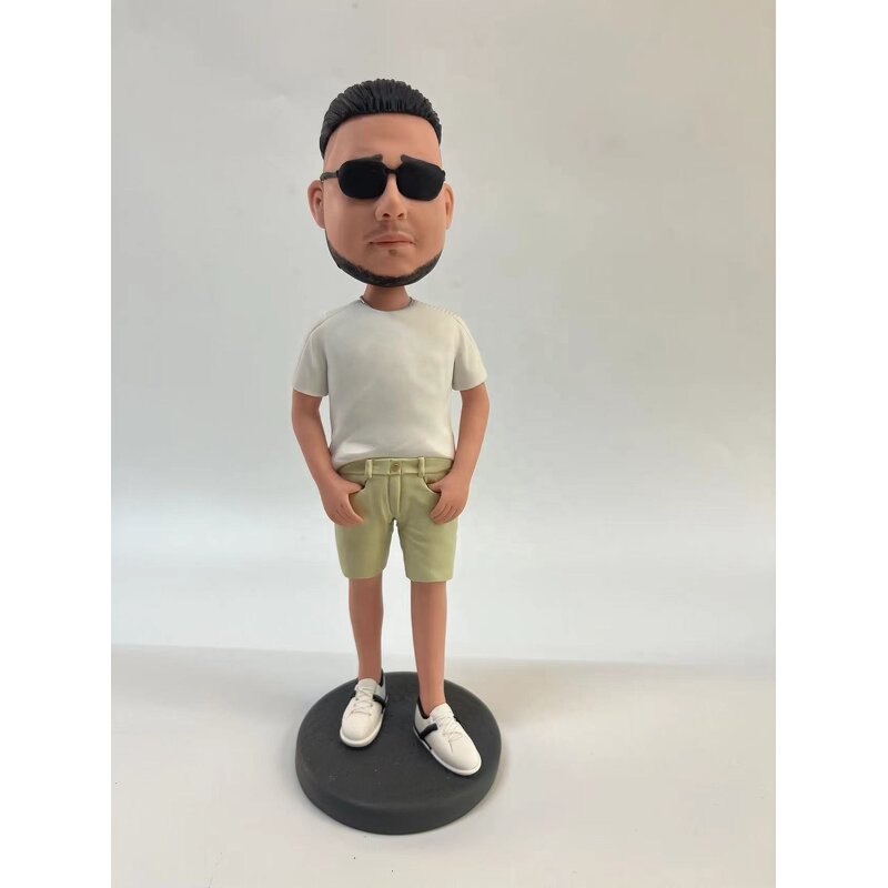 Bobbleheads Supplier - Custom Boyfriend Statue Anniversary Valentine Gift