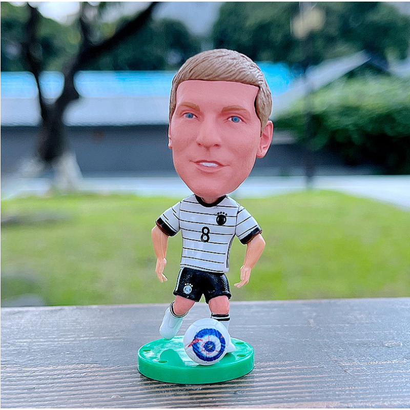 Action Figures Factory - Hot Selling Football Player 3D Models PVC Toys