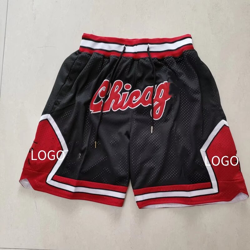 Basketball Shorts Supplier - Double Layer Mesh Wicking Embroidery Printed