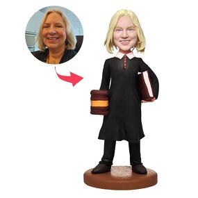 Bobbleheads Factory - Custom Lawyer Judge Figurine Personalized Gift