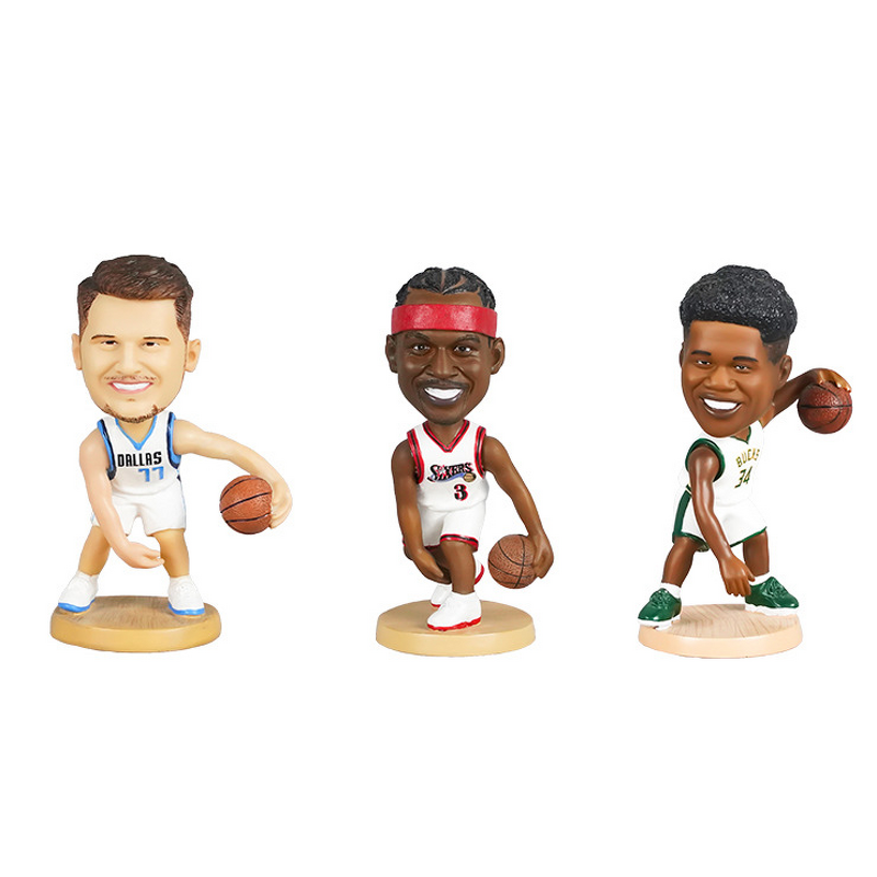 Bobbleheads Supplier - Wholesale Custom 12CM Basketball Player Statue