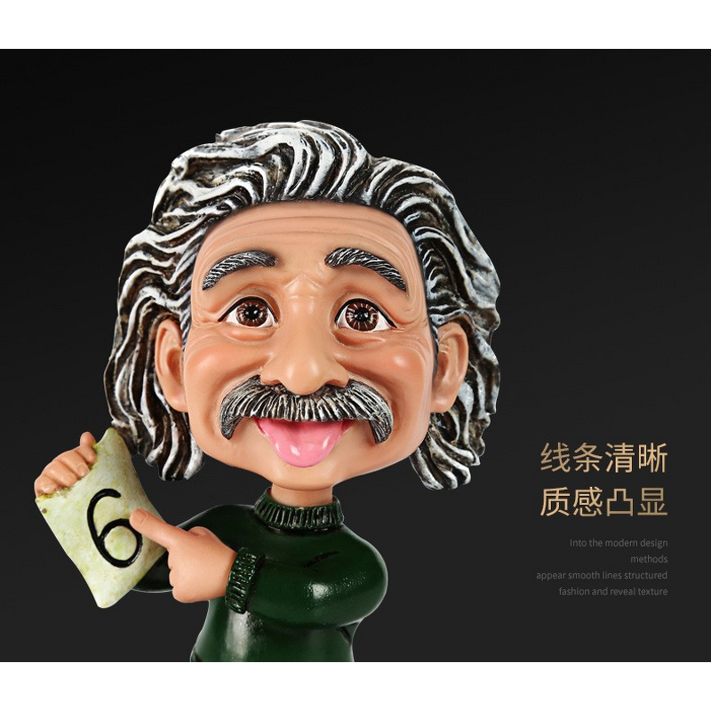 Bobbleheads Manufacturer - Custom Resin Einstein Standing Doll Model