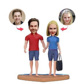 Bobbleheads Factory - Custom Couple Bobbleheads Parent Anniversary Gift
