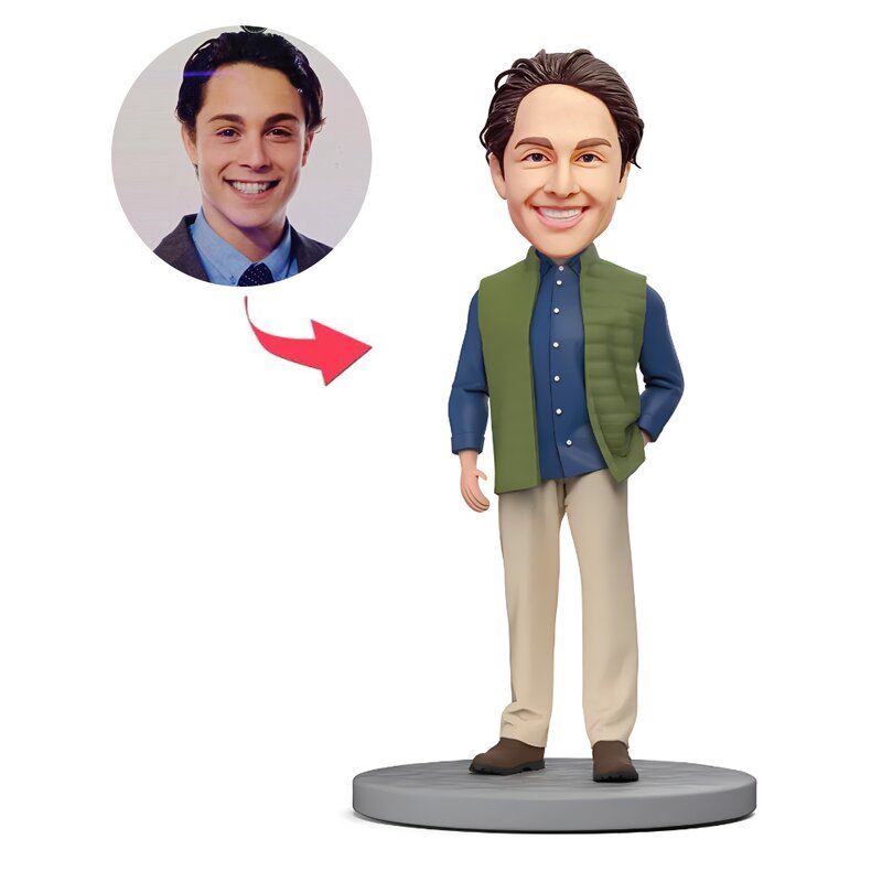 Bobbleheads Supplier - Handmade Custom Man Boyfriend Husband Bobblehead