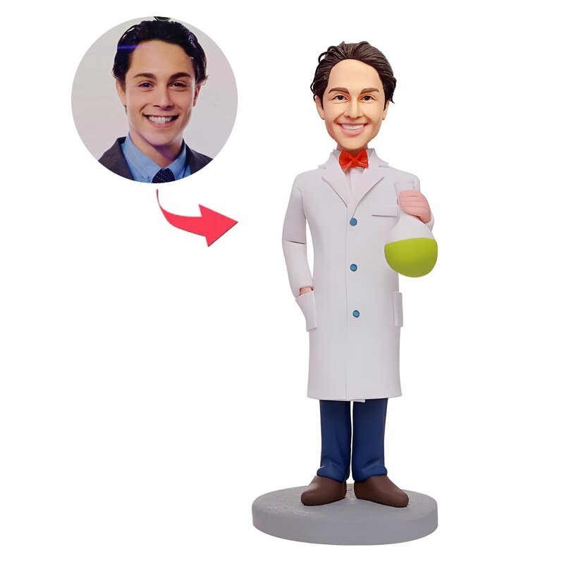 Bobbleheads Manufacturer - Custom Female Doctor Bobblehead Sculpt Yourself