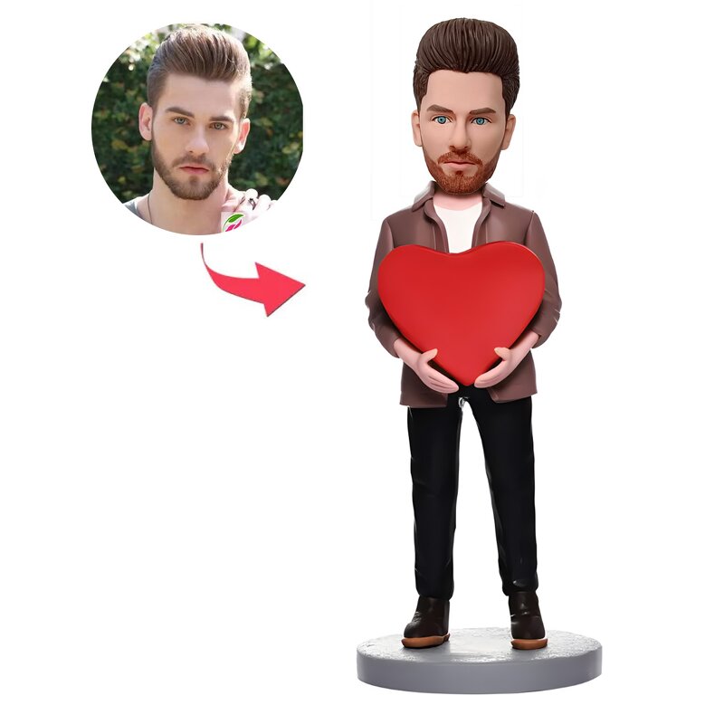 Bobbleheads Supplier - Handmade Custom Man Boyfriend Husband Bobblehead