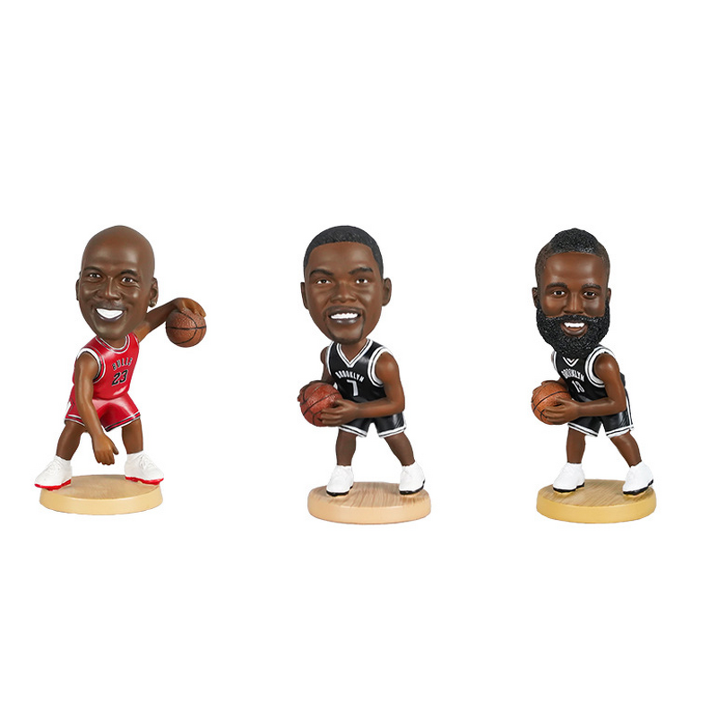 Bobbleheads Supplier - Wholesale Custom 12CM Basketball Player Statue