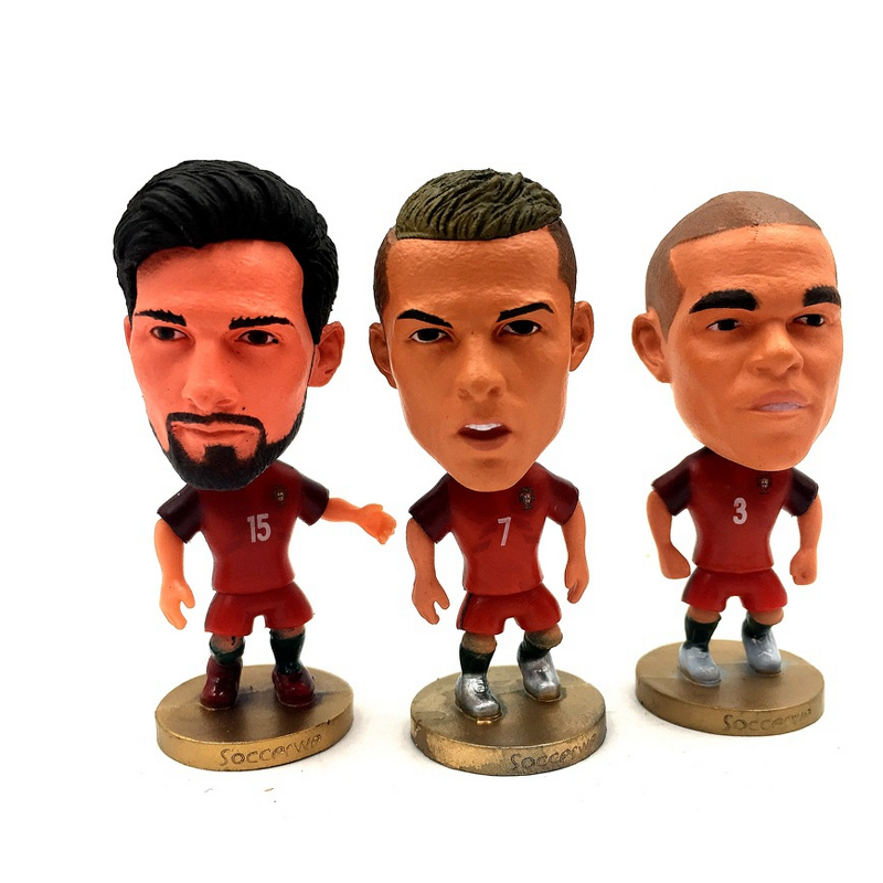 Action Figures Supplier - Portugal Ronaldo Modric PVC Figurine Fan Gift