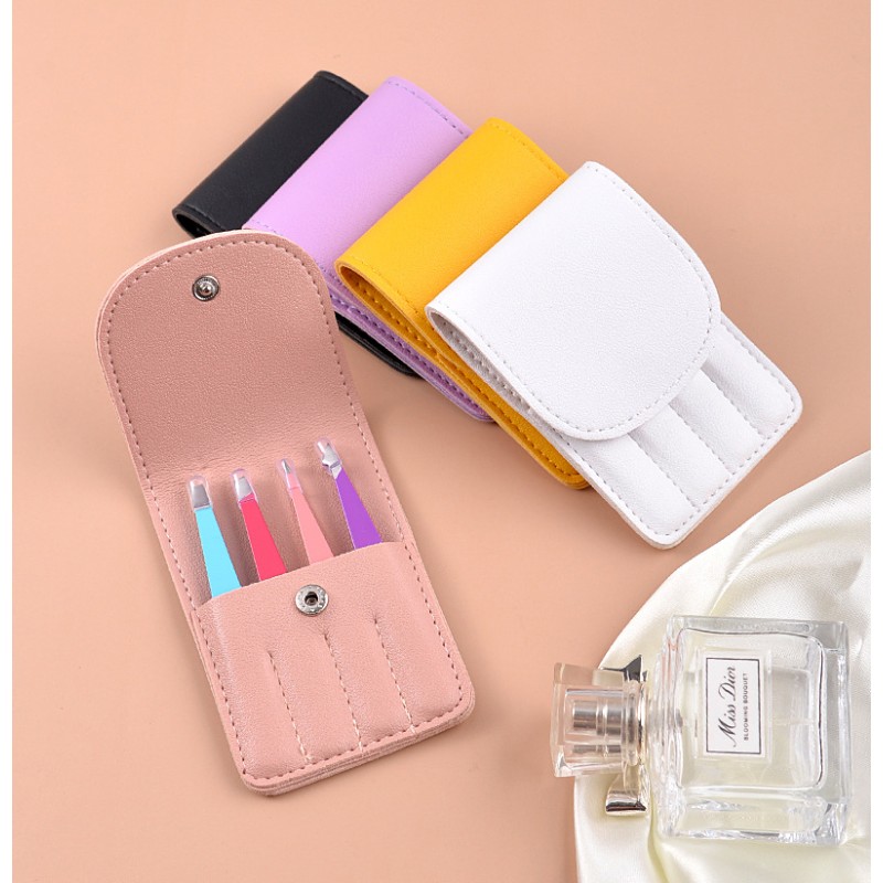 Eyebrow Tweezers Manufacturer - Custom 6pcs Precision Curved Set