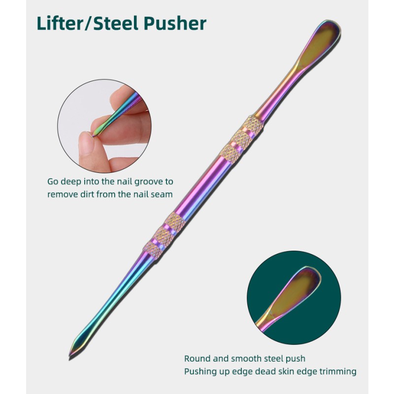 Manicure Set Factory - OEM 5 Pcs Nail Hand Pusher Set