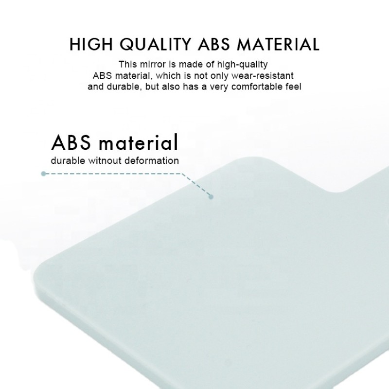 Makeup Mirror Manufacturer - Custom ABS Plastic Handheld Mirror