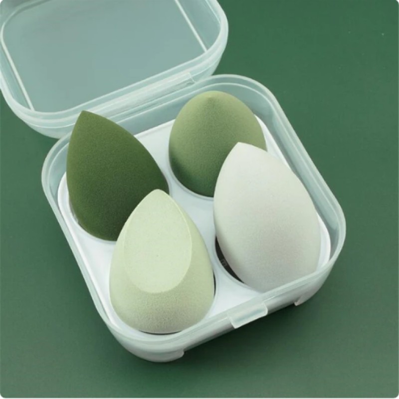 Makeup Sponge Set Supplier - Bulk 4pcs Blending Sponge Set