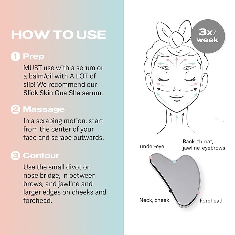 Gua Sha Board Factory - OEM 304 Stainless Steel Massager