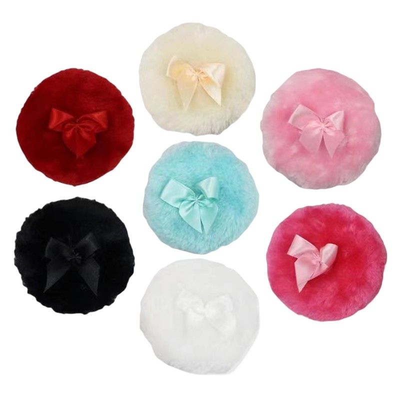 Powder Puff Manufacturer - Custom Soft Plush Velour Puffs