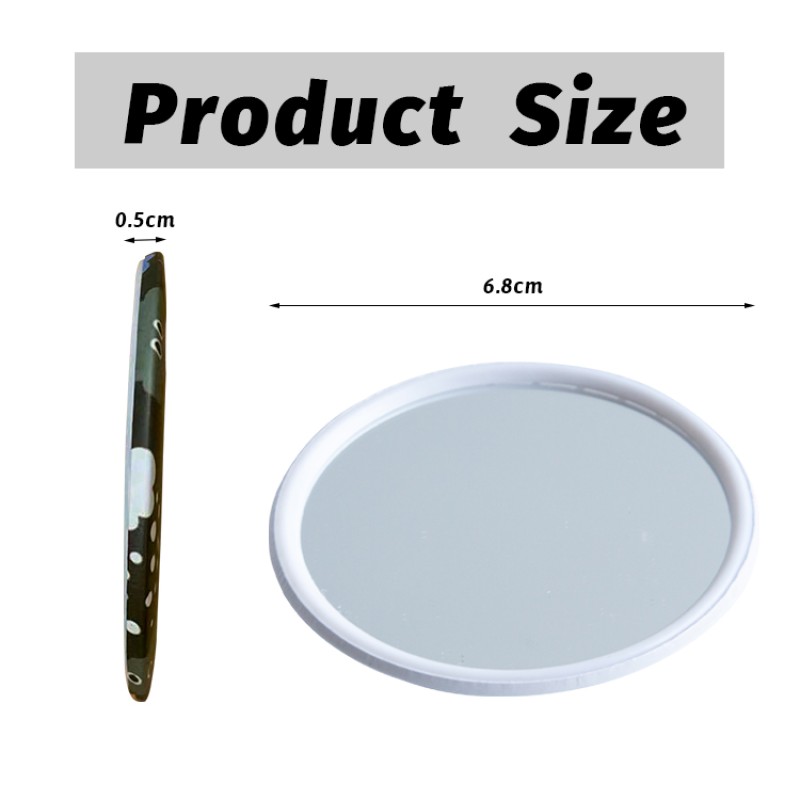 Mini Mirror Factory - OEM Round Colors Portable Makeup Mirror