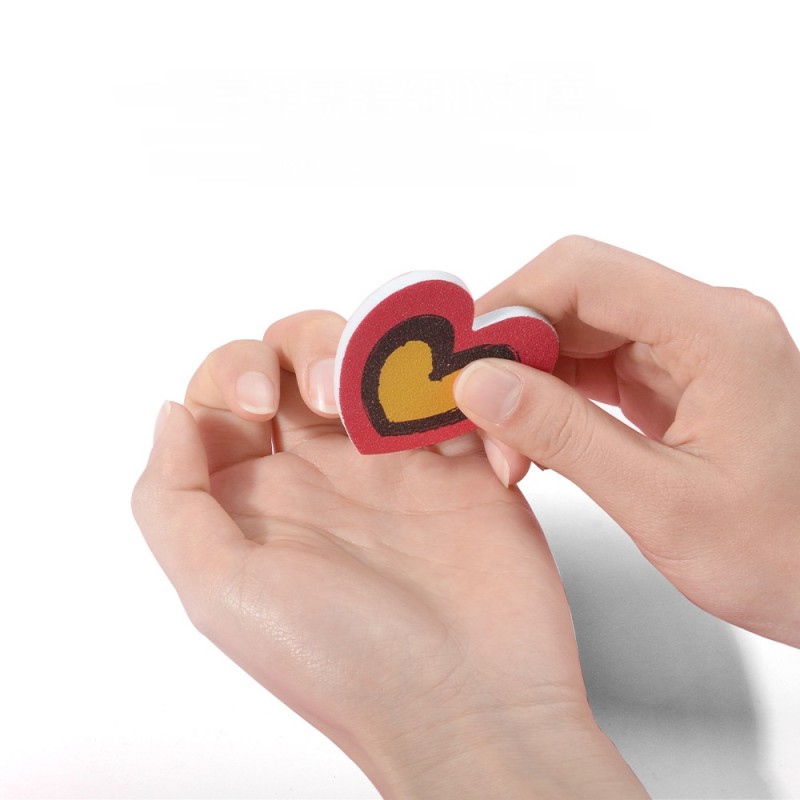 Heart Nail File Manufacturer - Custom Double-sided Printing
