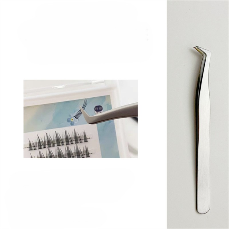 Eyelash Tweezers Supplier - Bulk L Shape Fiber Tip Applicators