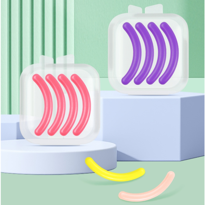 Eyelash Curler Pads Factory - OEM 4 Pcs Silicone Replacement Pads
