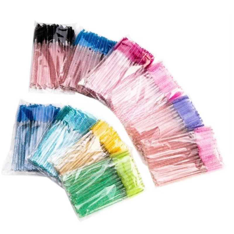 Mascara Wand Manufacturer - Custom Rainbow Glitter Applicator