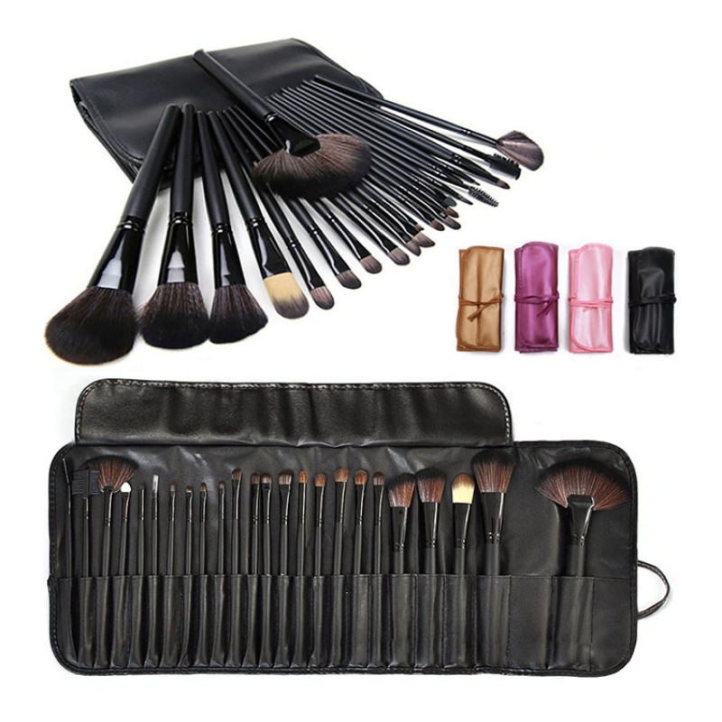 Makeup Brush Set Supplier - Bulk 24 Pcs Professional Tools