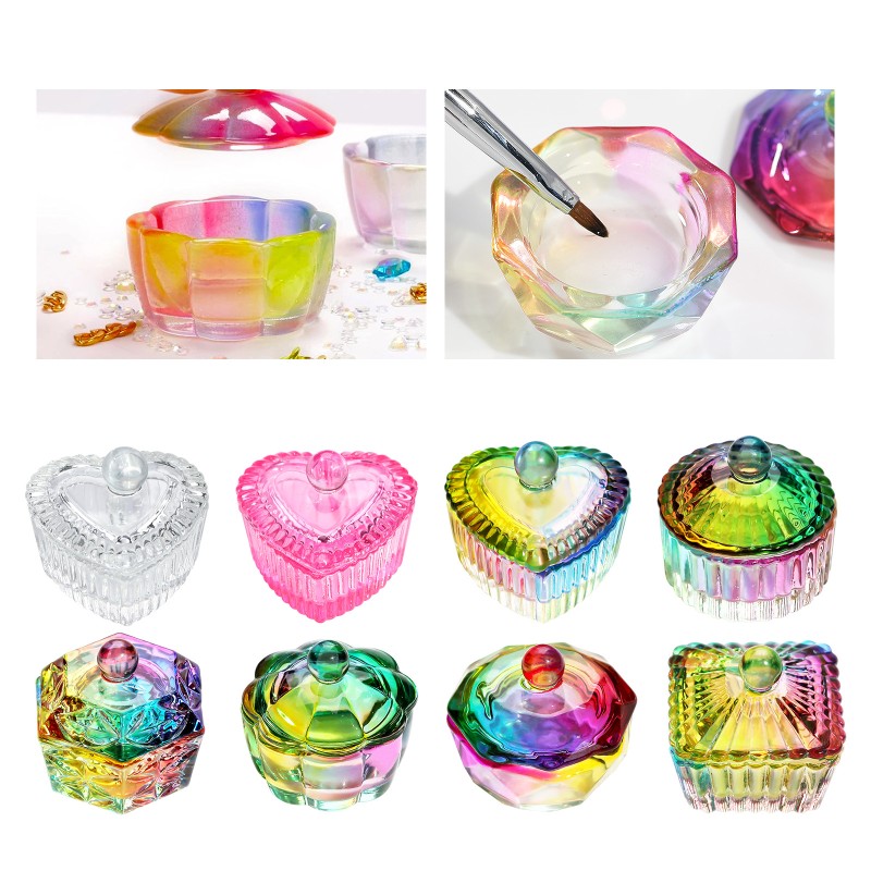 Nail Art Cup Factory - OEM Acrylic Powder Crystal Cup