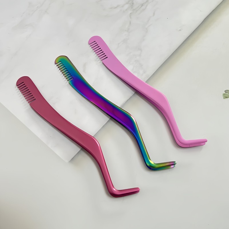 Eyelash Tweezers Manufacturer - Custom Comb Multi-function Tools